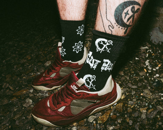 CUT RUGS NOT DRUGS x HARMONIA Socks (collab)